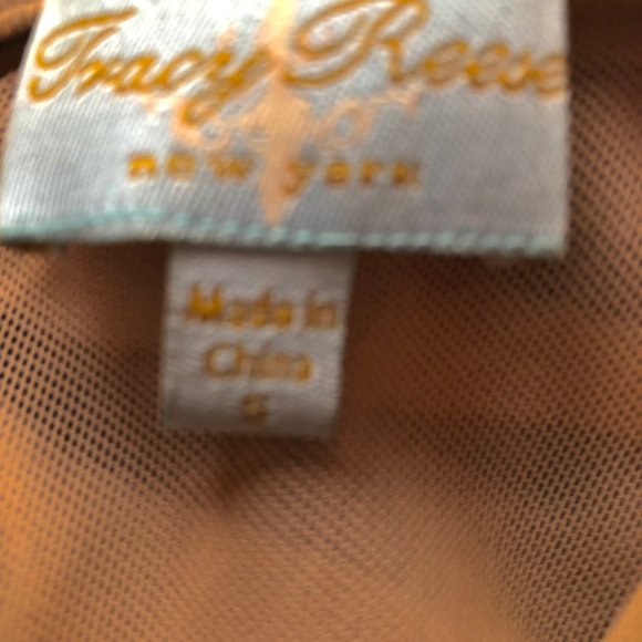 Tracy Reese beige and black dress size 6 - Picture 5 of 5